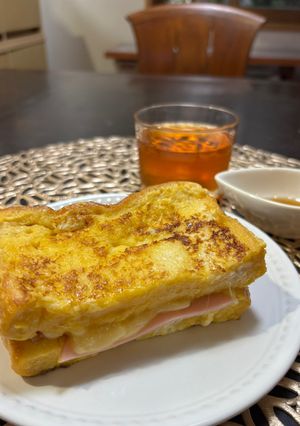 ハムチーズの甘酒フレンチトースト-レシピのメイン写真