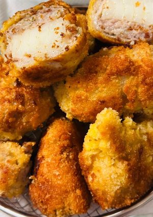 新玉ねぎの肉巻きフライ-レシピのメイン写真