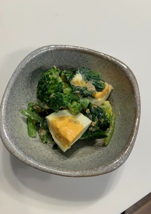 ブロッコリーとほうれん草の卵サラダ★-レシピのメイン写真