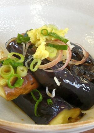 焼きなす薬味たっぷりポン酢　JAいるま野-レシピのメイン写真