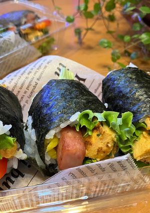 くるくるおにぎり-レシピのメイン写真