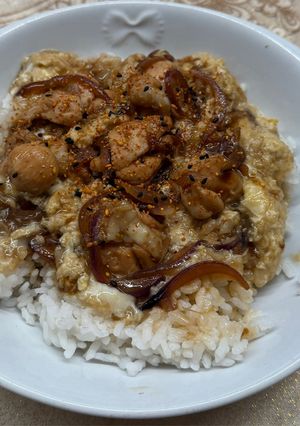 照り焼きとろとろ親子丼-レシピのメイン写真