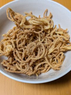 余ったパスタでパリパリおやつ-レシピのメイン写真