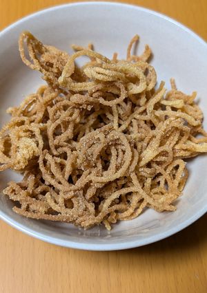 余ったパスタでパリパリおやつ-レシピのメイン写真