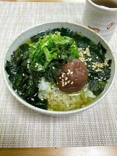 梅しそ茶漬け-レシピのメイン写真