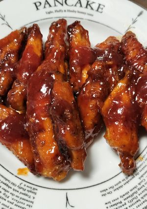 激旨！手羽中の甘辛ヤンニョムチキン-レシピのメイン写真