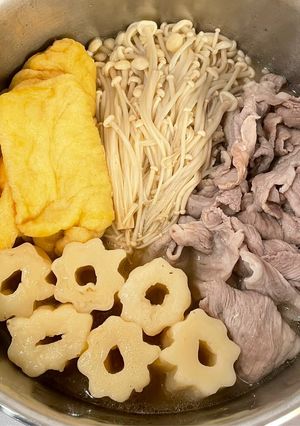 豚肉の昆布出汁の煮物⭐︎甘めのおでん風-レシピのメイン写真