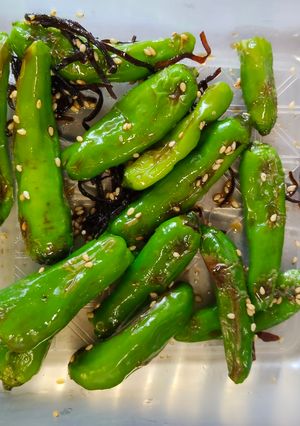 ししとうの塩昆布和え-レシピのメイン写真