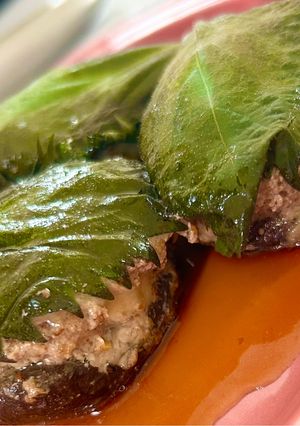 大葉チーズのしいたけの肉詰め風-レシピのメイン写真