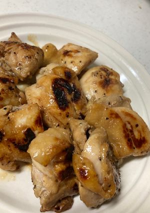 鶏もも肉の揚げない山賊焼き風-レシピのメイン写真