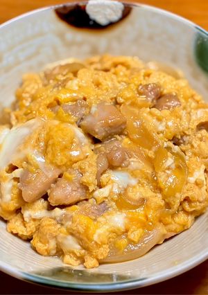 簡単!フライパンでふわとろ親子丼-レシピのメイン写真