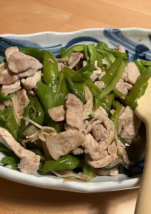 豚ロースとピーマンのナンプラー炒め-レシピのメイン写真