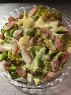 ブロッコリーとウインナーのチーズ焼き-レシピのメイン写真