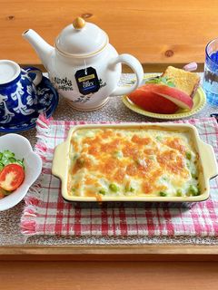 米粉豆乳ホワイトソースドリア-レシピのメイン写真