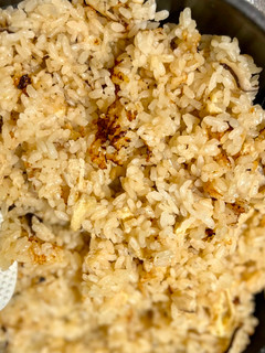 おでんの残り汁でフライパン炊き込みご飯-レシピのメイン写真