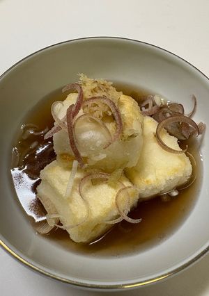 【簡単副菜】冷製揚げ出し豆腐-レシピのメイン写真