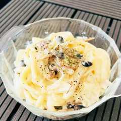 รูปของ 簡単絶品★きのこクリームうどん