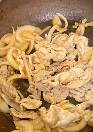 豚こま切れ肉の生姜焼き-レシピのメイン写真