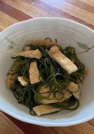 切り昆布と油揚げの煮物-レシピのメイン写真