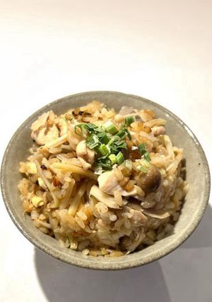 きのこと鶏肉の炊き込みご飯🍗-レシピのメイン写真