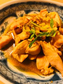 鶏肉と長ネギの青いところのあまから炒め-レシピのメイン写真