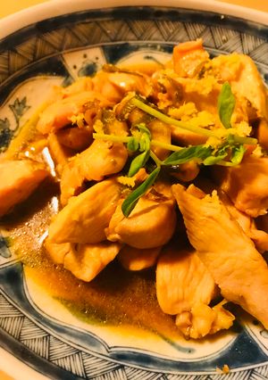 鶏肉と長ネギの青いところのあまから炒め-レシピのメイン写真