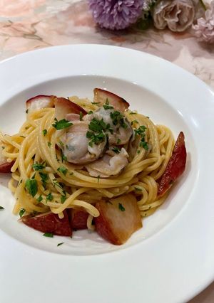 三浦野菜✽赤かぶと蛤のボンゴレビアンコ-レシピのメイン写真