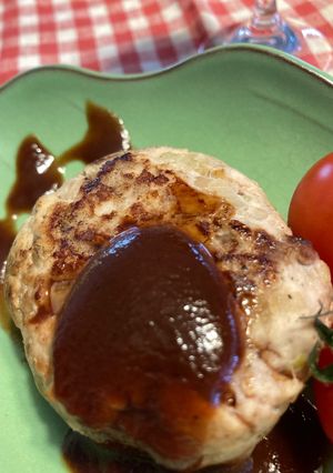 ヘルシーハンバーグ-レシピのメイン写真