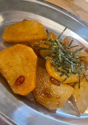 山芋のバター醤油-レシピのメイン写真