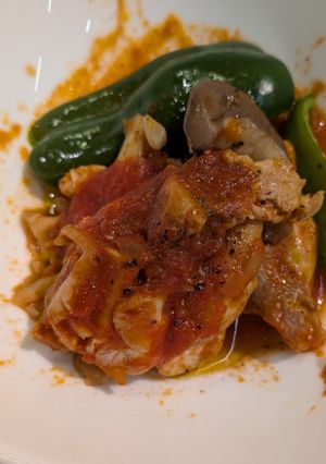 もも肉と、トマト煮込み。野菜ゾエ-レシピのメイン写真