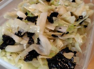 レンジ一発！海苔とキャベツの旨塩ナムル-レシピのメイン写真
