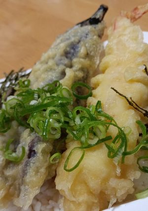 レンチンご飯DEかんたん天丼🍤-レシピのメイン写真