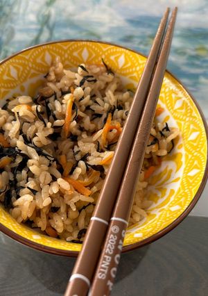 ひじきご飯(にんじんのみ)-レシピのメイン写真