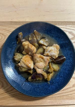 鶏もも肉となすのうま煮-レシピのメイン写真