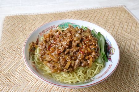 お家の味噌で簡単ジャージャー麺or丼