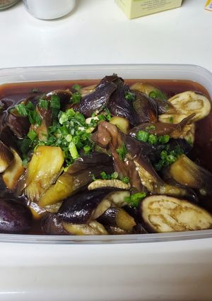 炊飯器で茄子のオイスターソース煮-レシピのメイン写真