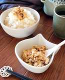 レンジで簡単☆冷凍サバ味噌ふりかけ。