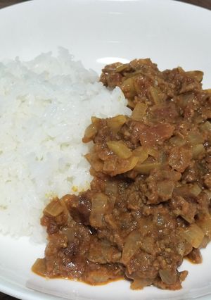 簡単キーマカレー-レシピのメイン写真