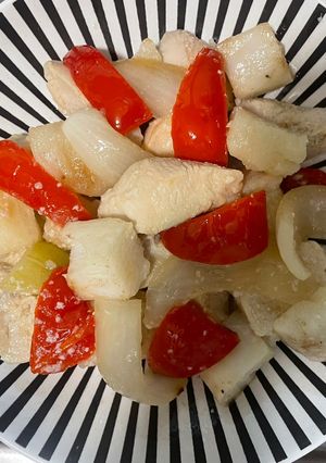 鶏肉と野菜の塩麹炒め-レシピのメイン写真