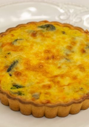 1日に必要な三分の一野菜がとれるキッシュ-レシピのメイン写真