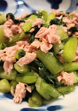 めちゃうま！信州人が愛する　野沢菜シーチキン　-レシピのメイン写真