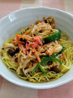酸辣湯あんかけ焼きそば-レシピのメイン写真