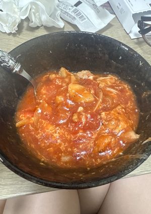 レンジで簡単トマト煮込み-レシピのメイン写真
