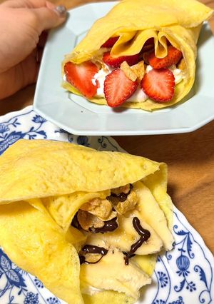米粉と豆乳のクレープ生地-レシピのメイン写真