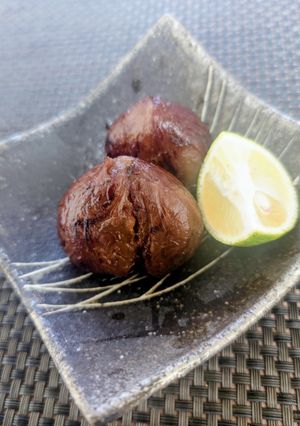 栗の渋皮煮 ♡すだち添え-レシピのメイン写真