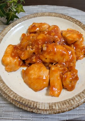 柔らか🌟鶏むね肉のチリソース-レシピのメイン写真