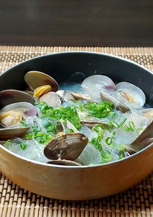 あさりと春雨の和風白だし蒸し煮-レシピのメイン写真