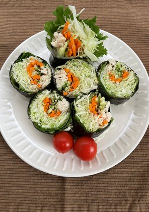 海苔巻きやさい-レシピのメイン写真