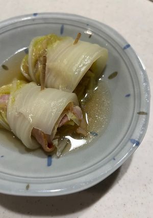 ベーコンの白菜巻き-レシピのメイン写真