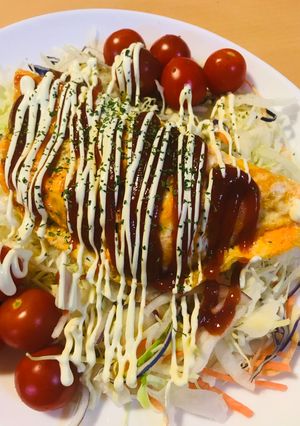 あまったカレーで●カレーオムレツ-レシピのメイン写真
